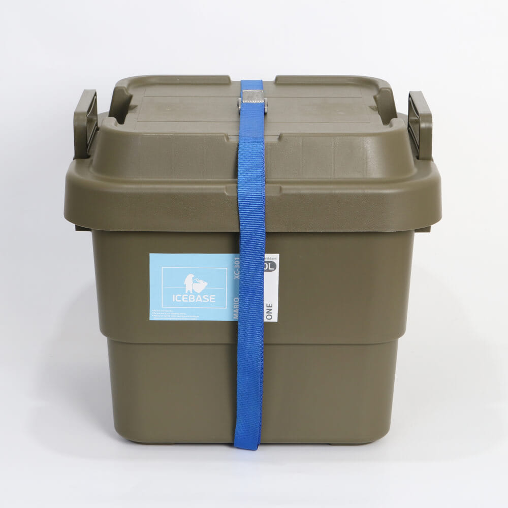 กล่องอเนกประสงค์ ICEBASE รุ่น XC-301GN ขนาด 30 ลิตร สีเขียว_8