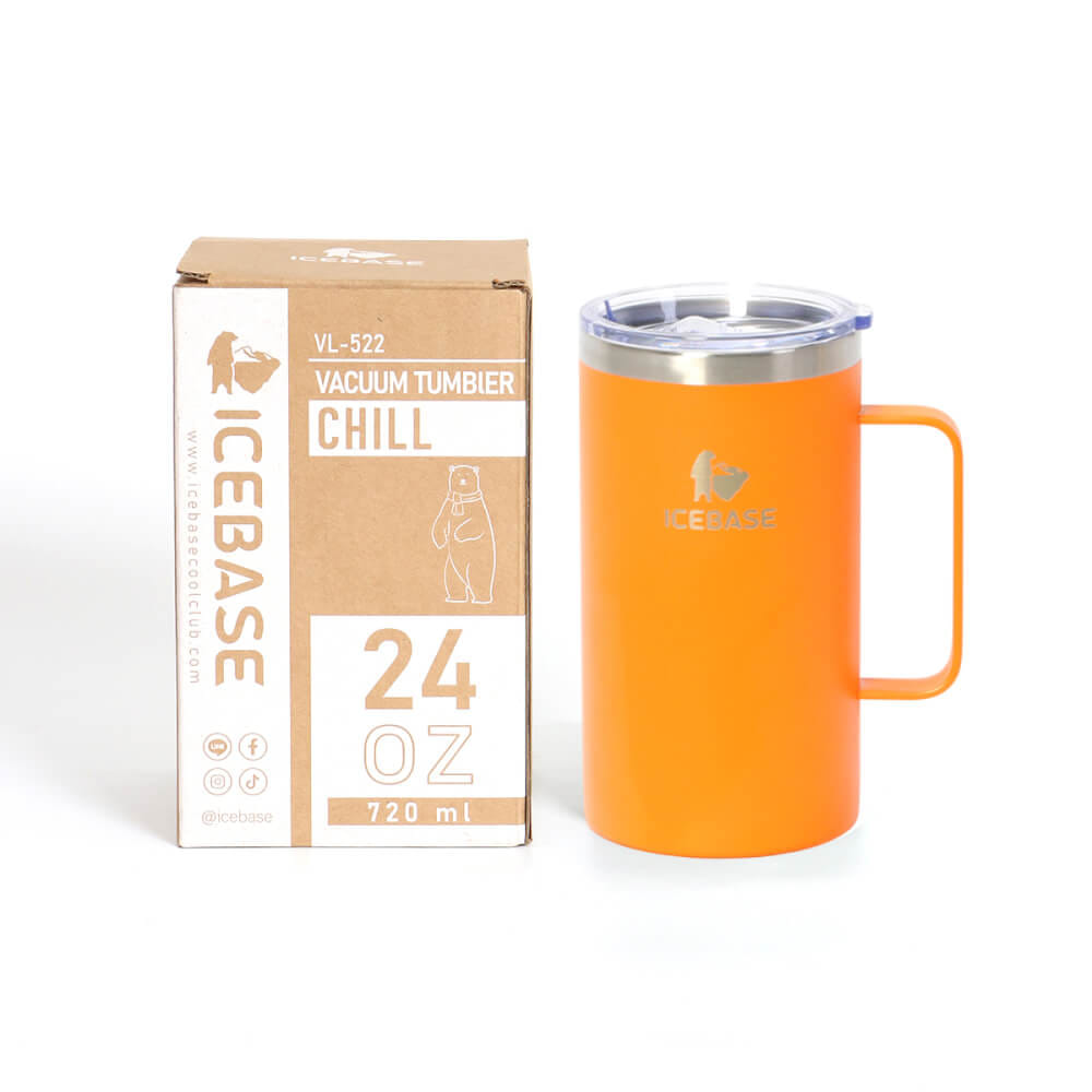แก้วเก็บความเย็น ICEBASE รุ่น VL-522OR (CHILL) ขนาด 720 ML สีส้ม_9
