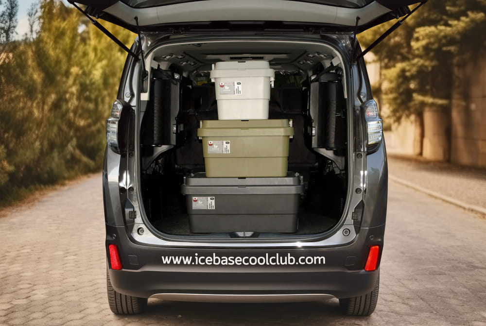 กล่องอเนกประสงค์ ICEBASE รุ่น XC-701BK ขนาด 70 ลิตร สีดำ