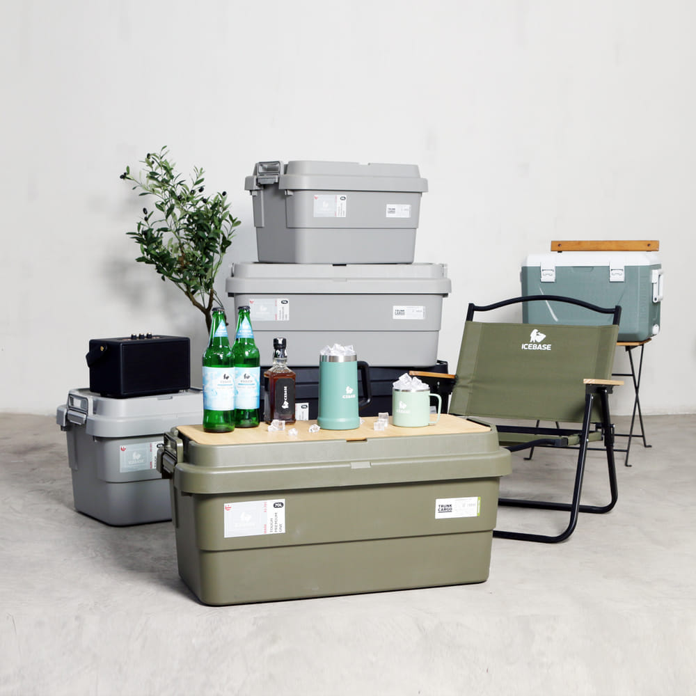 กล่องอเนกประสงค์ ICEBASE รุ่น XC-701GN ขนาด 70 ลิตร สีเขียว
