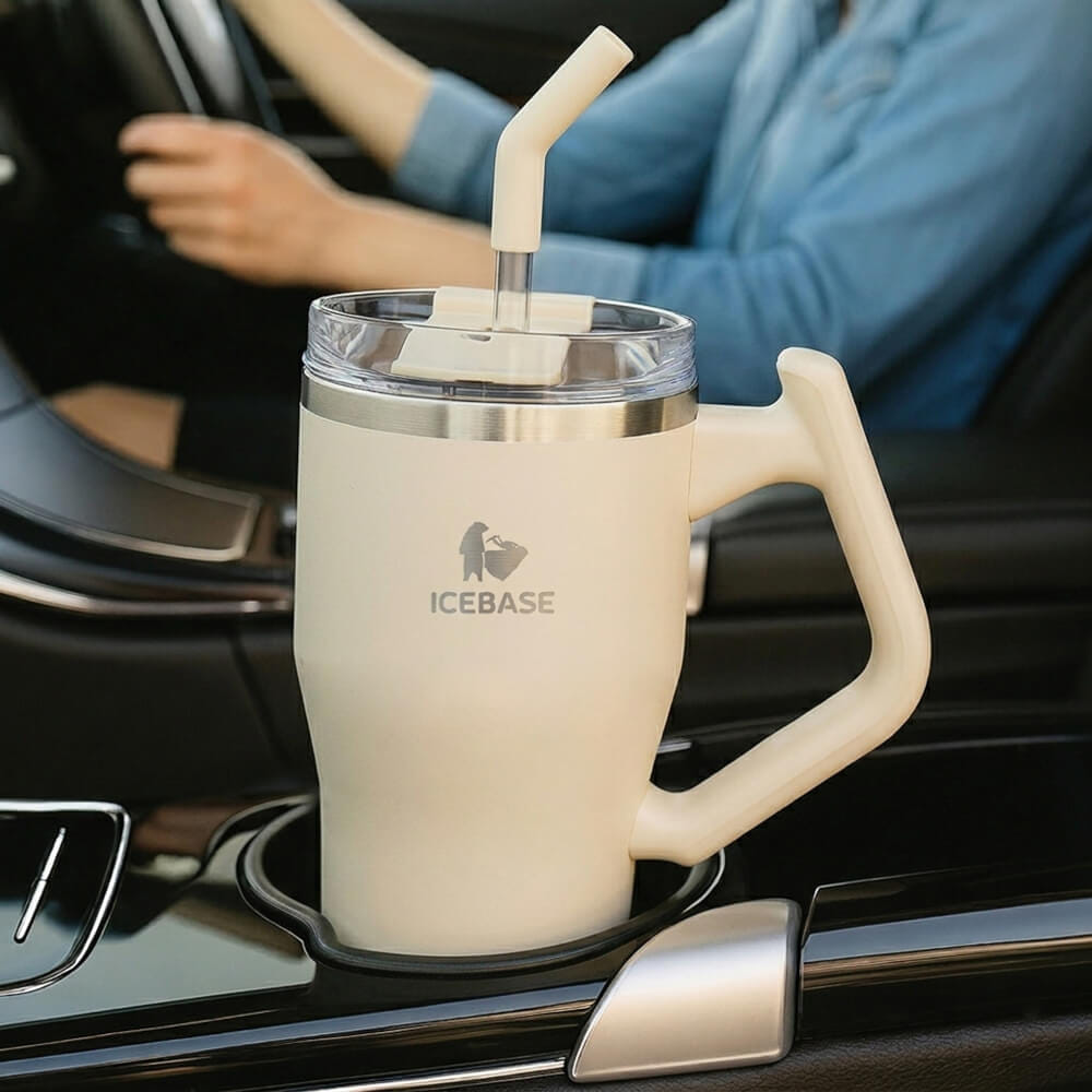 แก้วเก็บความเย็น ICEBASE รุ่น VLM-526SB (LOFT) ขนาด 960 ML สีเบจ_11