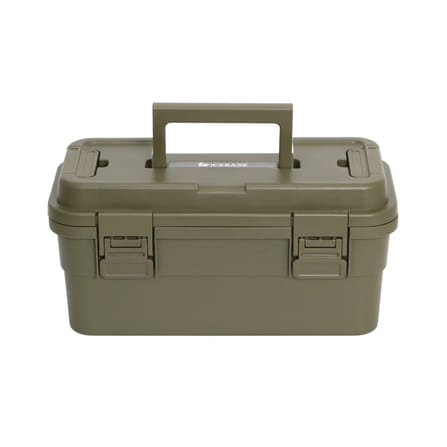กล่องอเนกประสงค์พร้อมถาดใส่ของ ICEBASE รุ่น XC-002GN (DINO) ขนาด 6.5 ลิตร สีเขียว_0