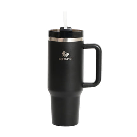 แก้วเก็บความเย็น ICEBASE รุ่น VL-519BK (POWERFUL) ขนาด 1200 ML สีดำ_0