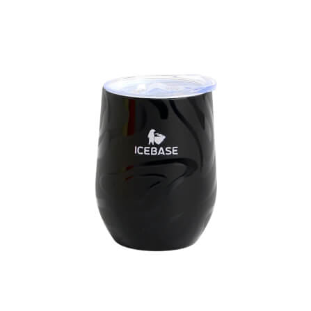 แก้วสุญญากาศ ICEBASE รุ่น VLS-529BK เคลือบผิว CERAMIC ขนาด 360 ML สีดำ