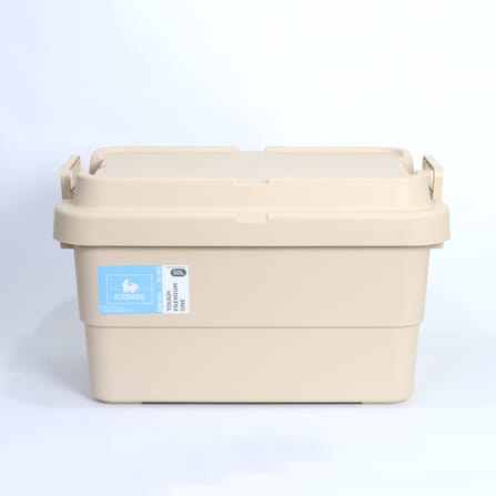 กล่องอเนกประสงค์ ICEBASE รุ่น XC-501BE ขนาด 50 ลิตร สีเบจ_1