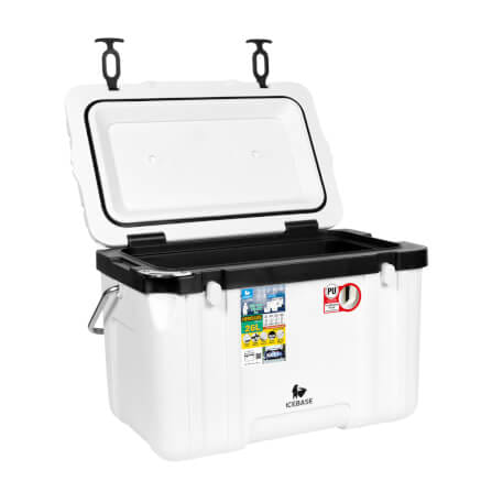 กระติกน้ำแข็งเก็บความเย็น ICEBASE (PU FOAM INJECTION) รุ่น CLP-311WH (HERCULES) ขนาด 26 ลิตร สีขาว_2