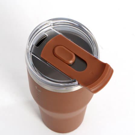 แก้วเก็บความเย็น ICEBASE รุ่น VLS-527CA (OSLO) ขนาด 600 ML สีกาแฟ_2