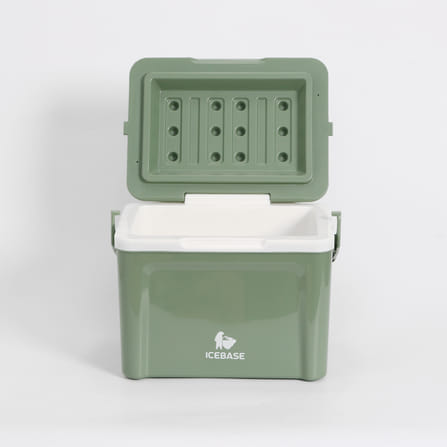 กระติกน้ำแข็งเก็บความเย็น ICEBASE รุ่น CLX-601GN (AQOSS) ขนาด 6 ลิตร สีเขียว_5
