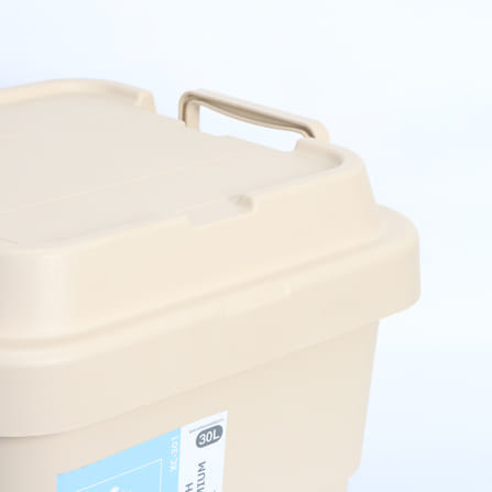 กล่องอเนกประสงค์ ICEBASE รุ่น XC-301BE ขนาด 30 ลิตร สีเบจ_5