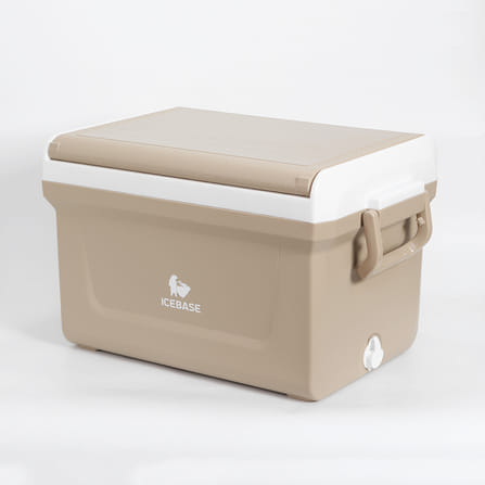กระติกน้ำแข็งเก็บความเย็น ICEBASE รุ่น CLX-603CM (ANTIKA) ขนาด 35 ลิตร สีครีม_6