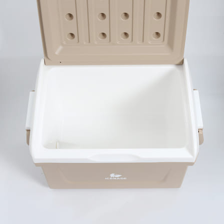 กระติกน้ำแข็งเก็บความเย็น ICEBASE รุ่น CLX-603CM (ANTIKA) ขนาด 35 ลิตร สีครีม_9