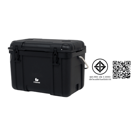 กระติกน้ำแข็งเก็บความเย็น ICEBASE (PU FOAM INJECTION) รุ่น CLP-311BK (HERCULES) ขนาด 26 ลิตร สีดำ_11