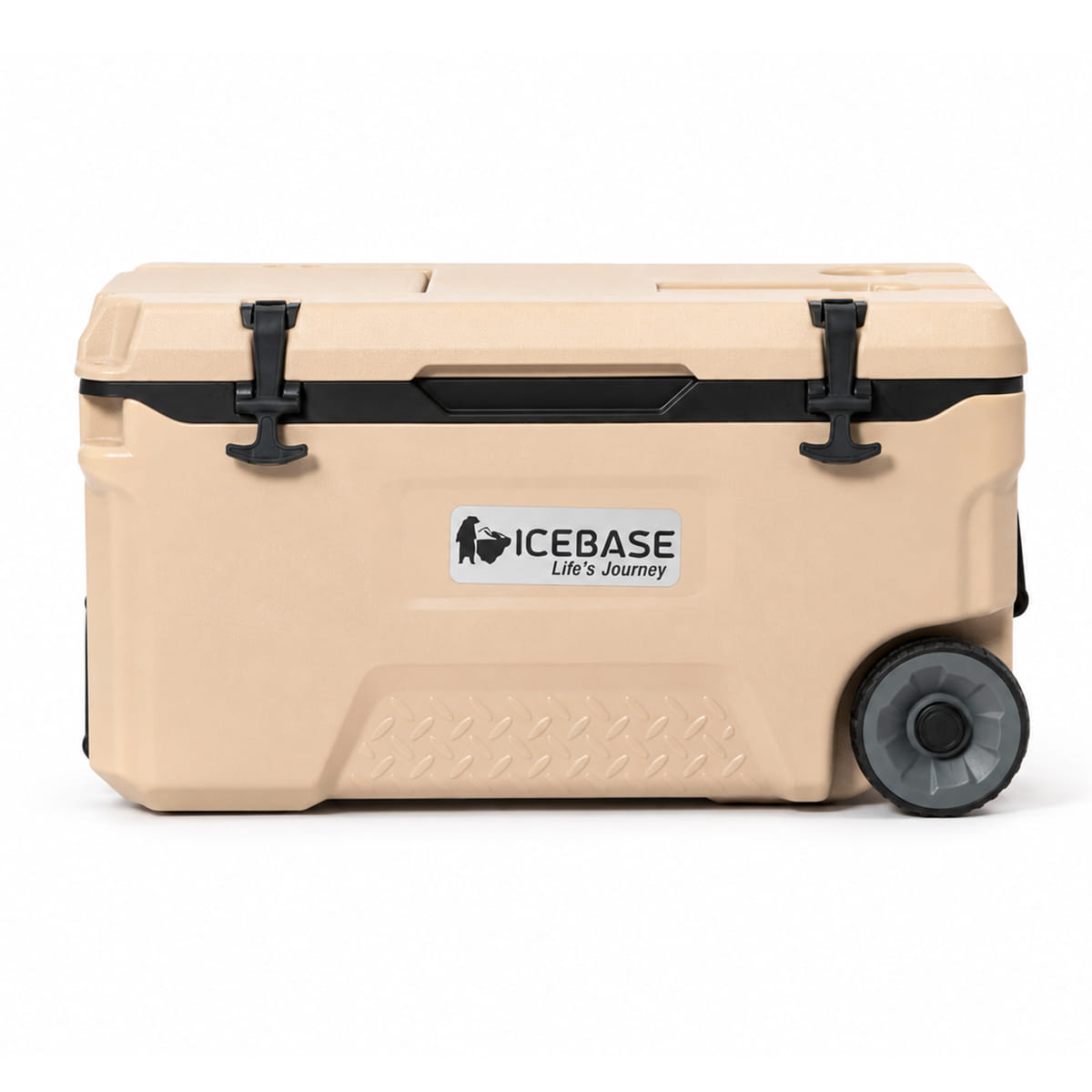 กระติกน้ำแข็งเก็บความเย็น ICEBASE รุ่น CLT-050BE (TITAN) ขนาด 50 ลิตร สีเบจ_0