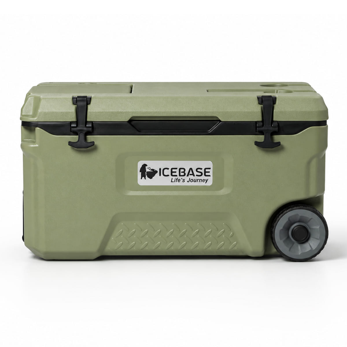 กระติกน้ำแข็งเก็บความเย็น ICEBASE รุ่น CLT-050GN (TITAN) ขนาด 50 ลิตร สีเขียว_0