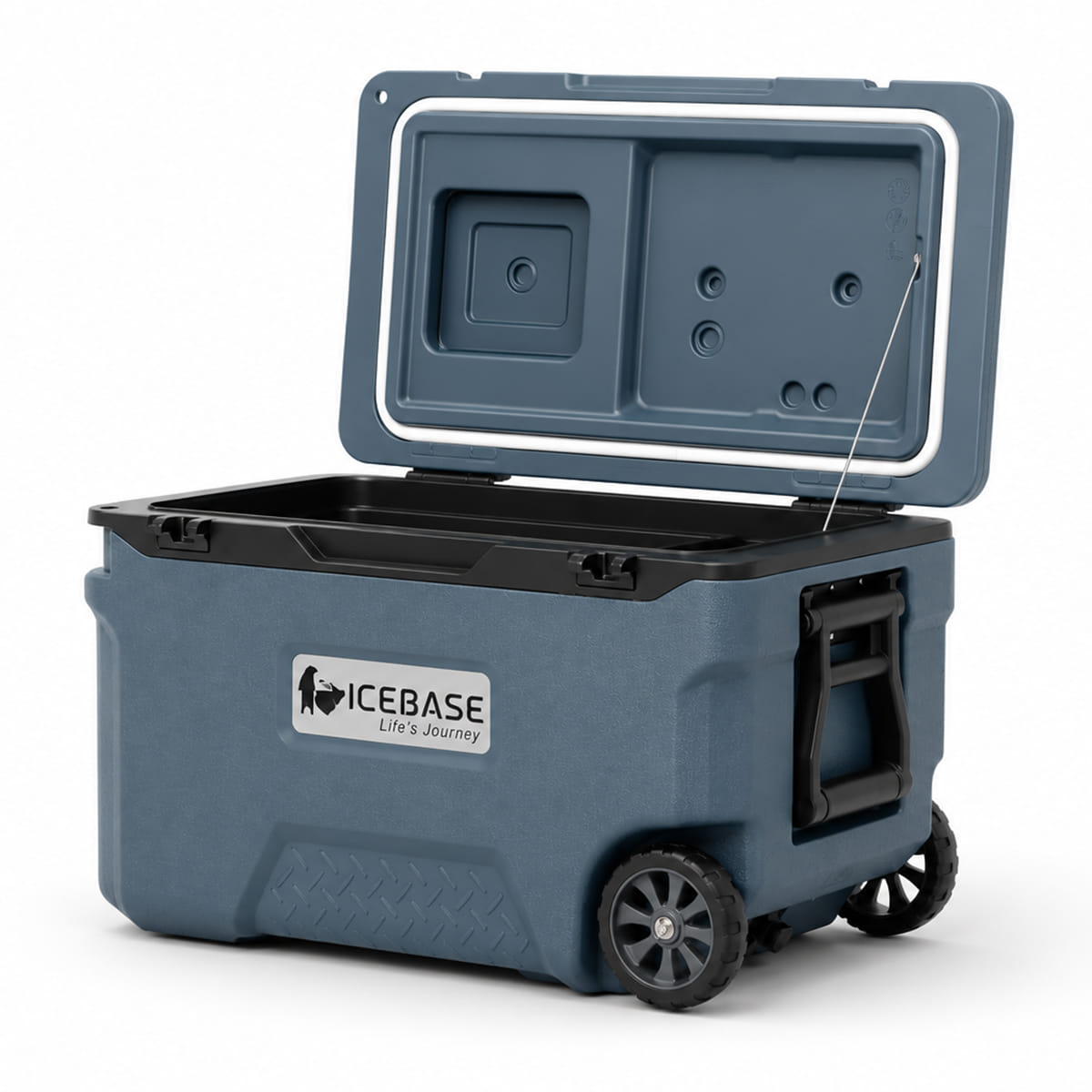 กระติกน้ำแข็งเก็บความเย็น ICEBASE รุ่น CLT-039BL (TITAN) ขนาด 39 ลิตร สีน้ำเงิน_1