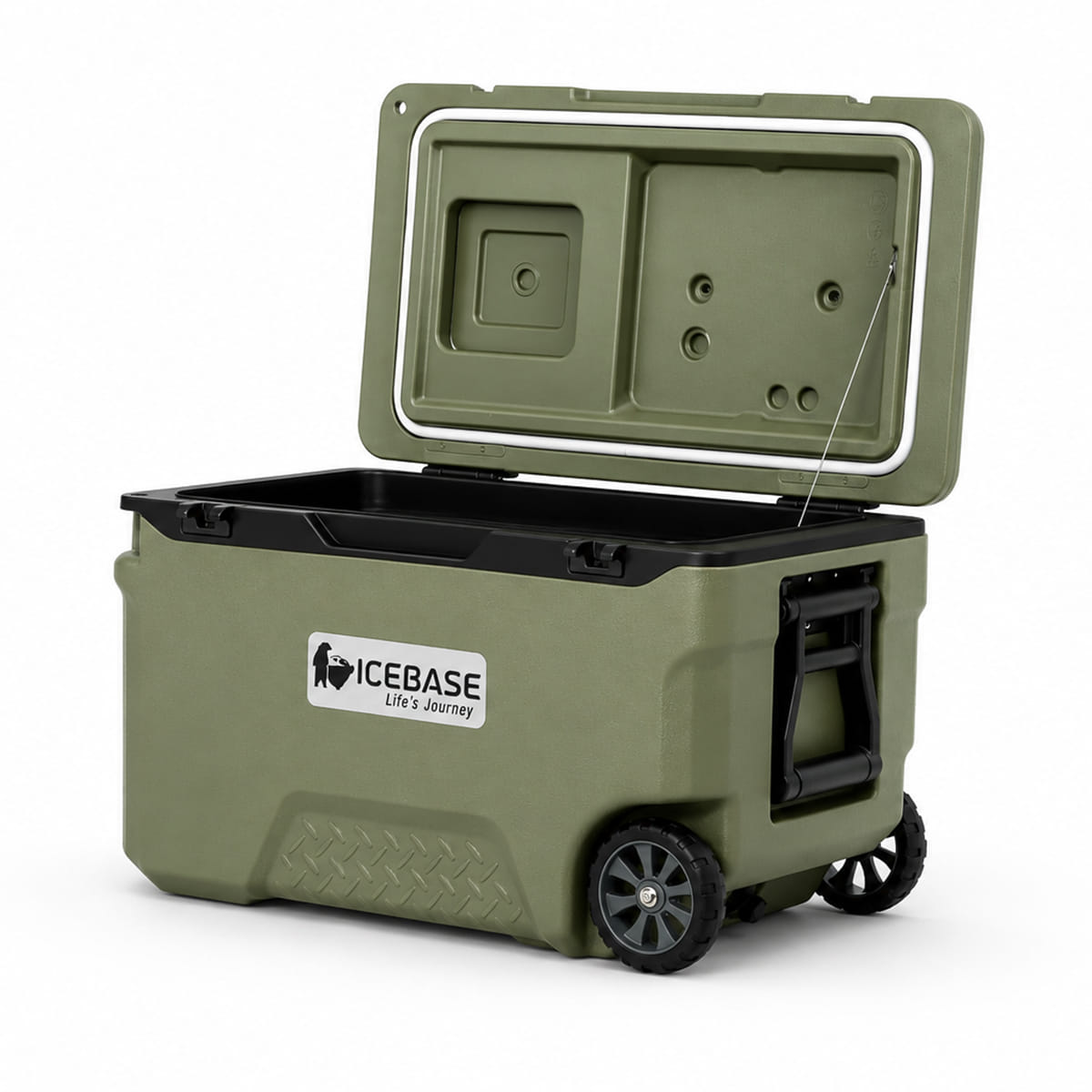 กระติกน้ำแข็งเก็บความเย็น ICEBASE รุ่น CLT-039GN (TITAN) ขนาด 39 ลิตร สีเขียว_1