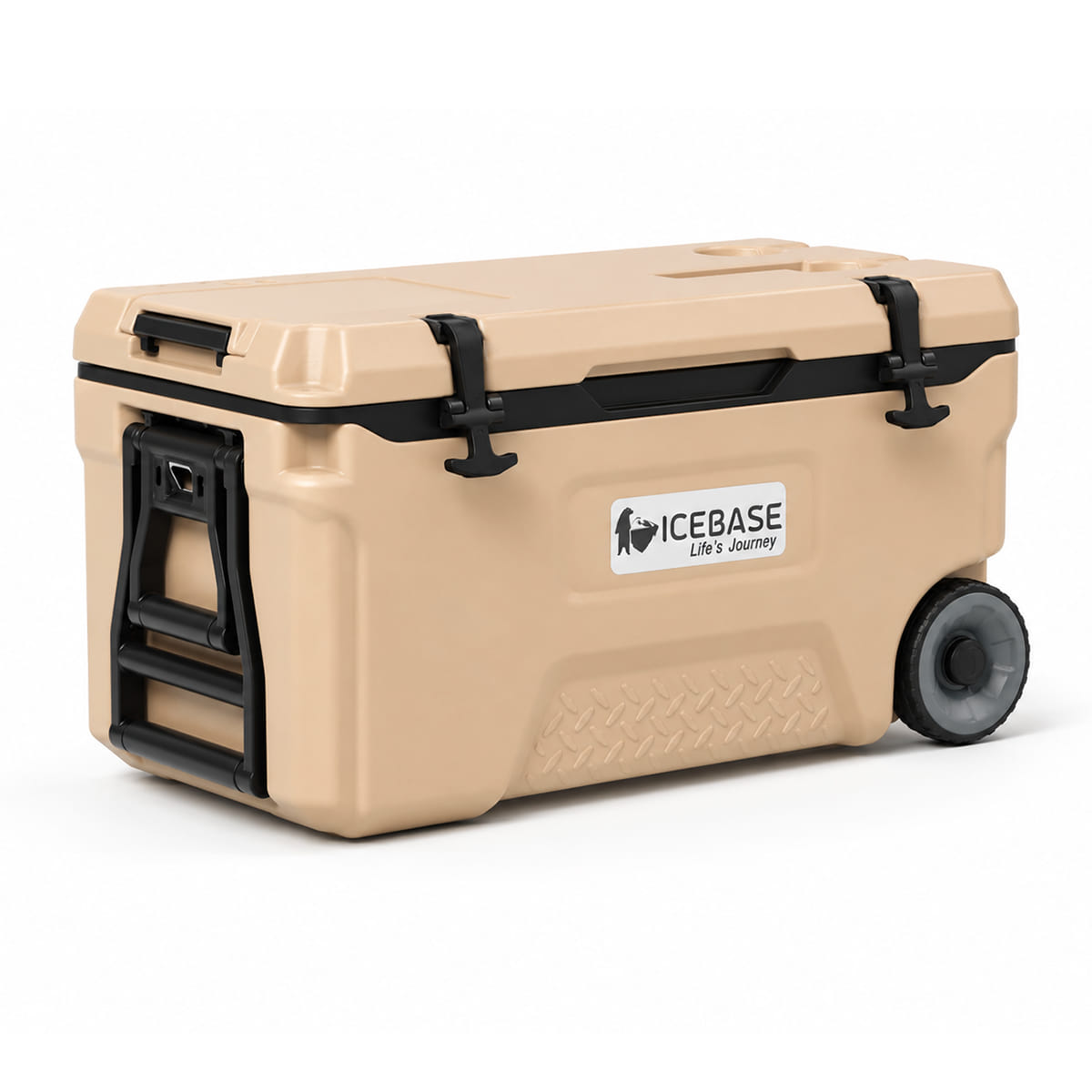 กระติกน้ำแข็งเก็บความเย็น ICEBASE รุ่น CLT-050BE (TITAN) ขนาด 50 ลิตร สีเบจ_3
