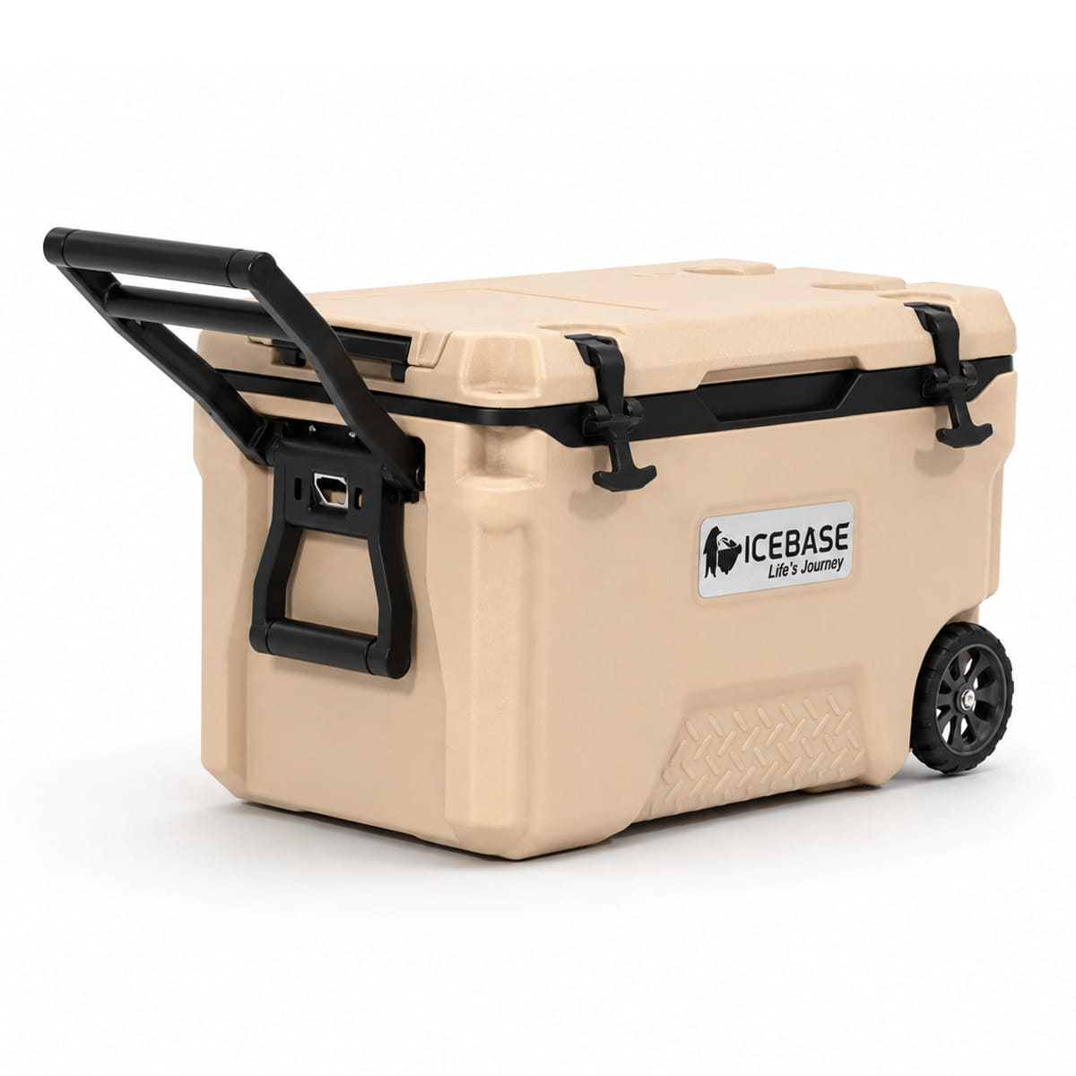 กระติกน้ำแข็งเก็บความเย็น ICEBASE รุ่น CLT-039BE (TITAN) ขนาด 39 ลิตร สีเบจ_4