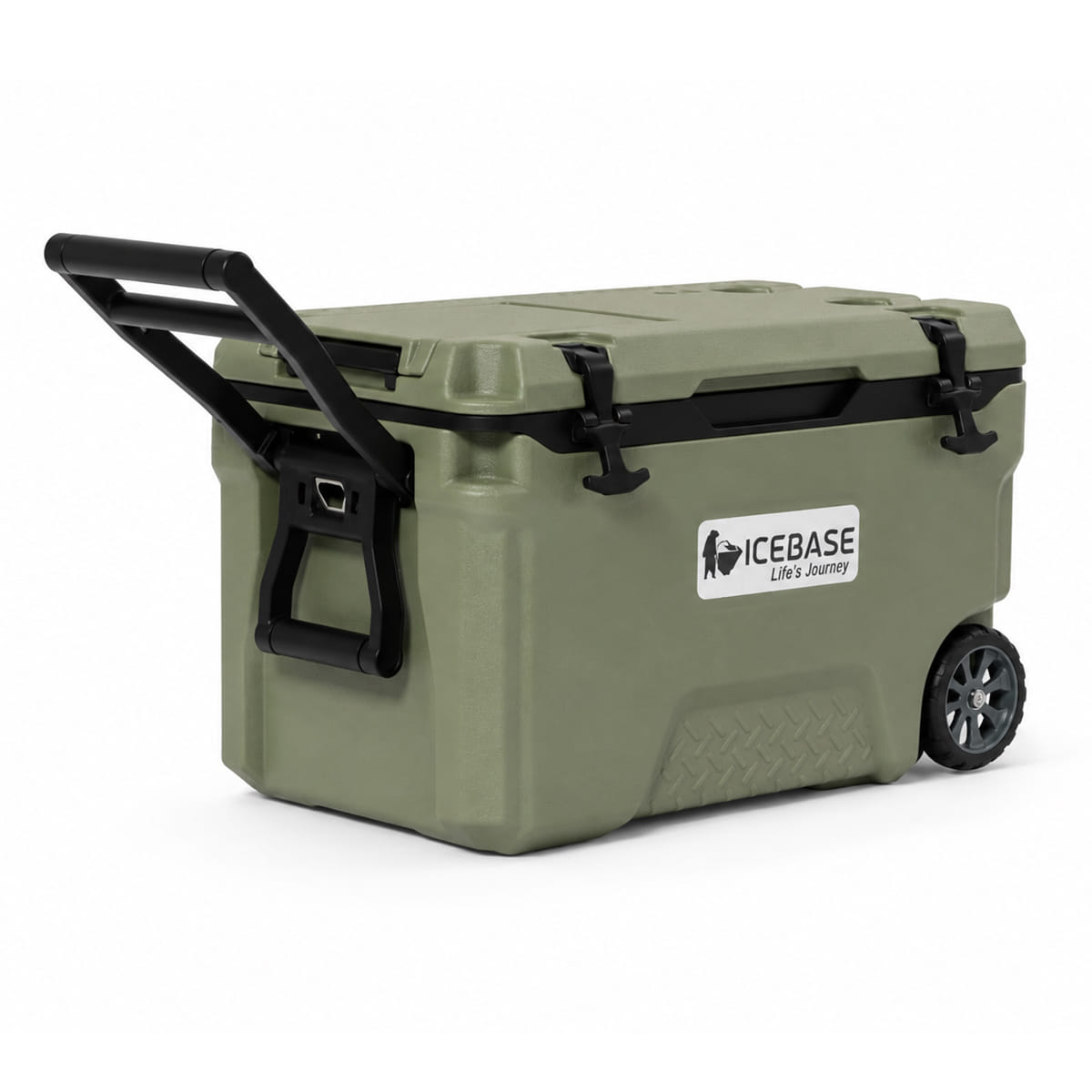 กระติกน้ำแข็งเก็บความเย็น ICEBASE รุ่น CLT-039GN (TITAN) ขนาด 39 ลิตร สีเขียว_4