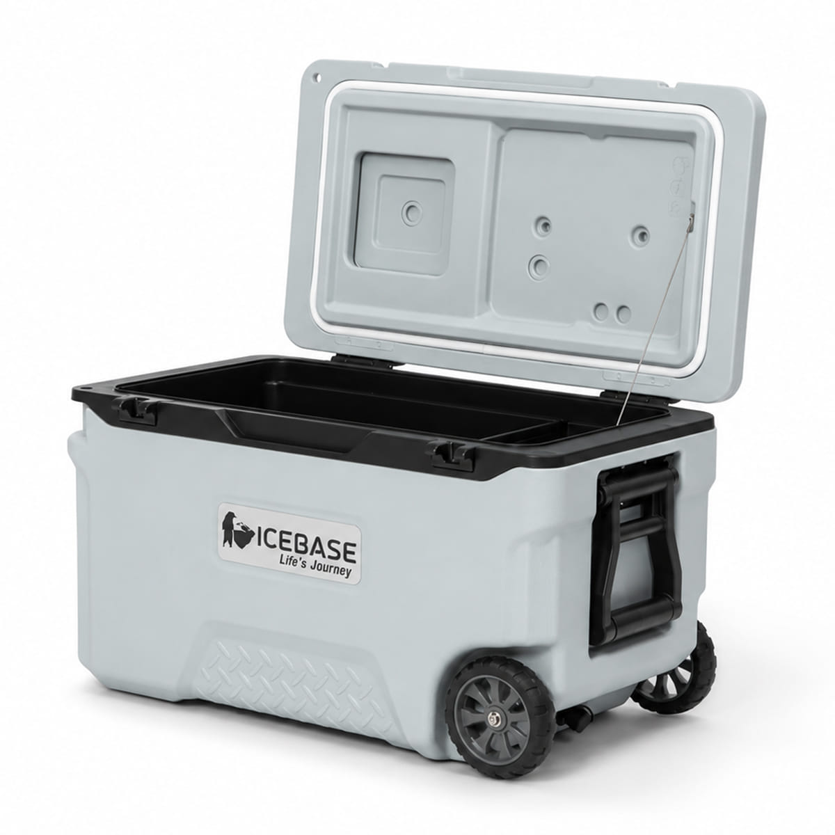 กระติกน้ำแข็งเก็บความเย็น ICEBASE รุ่น CLT-039GY (TITAN) ขนาด 39 ลิตร สีเทา_4