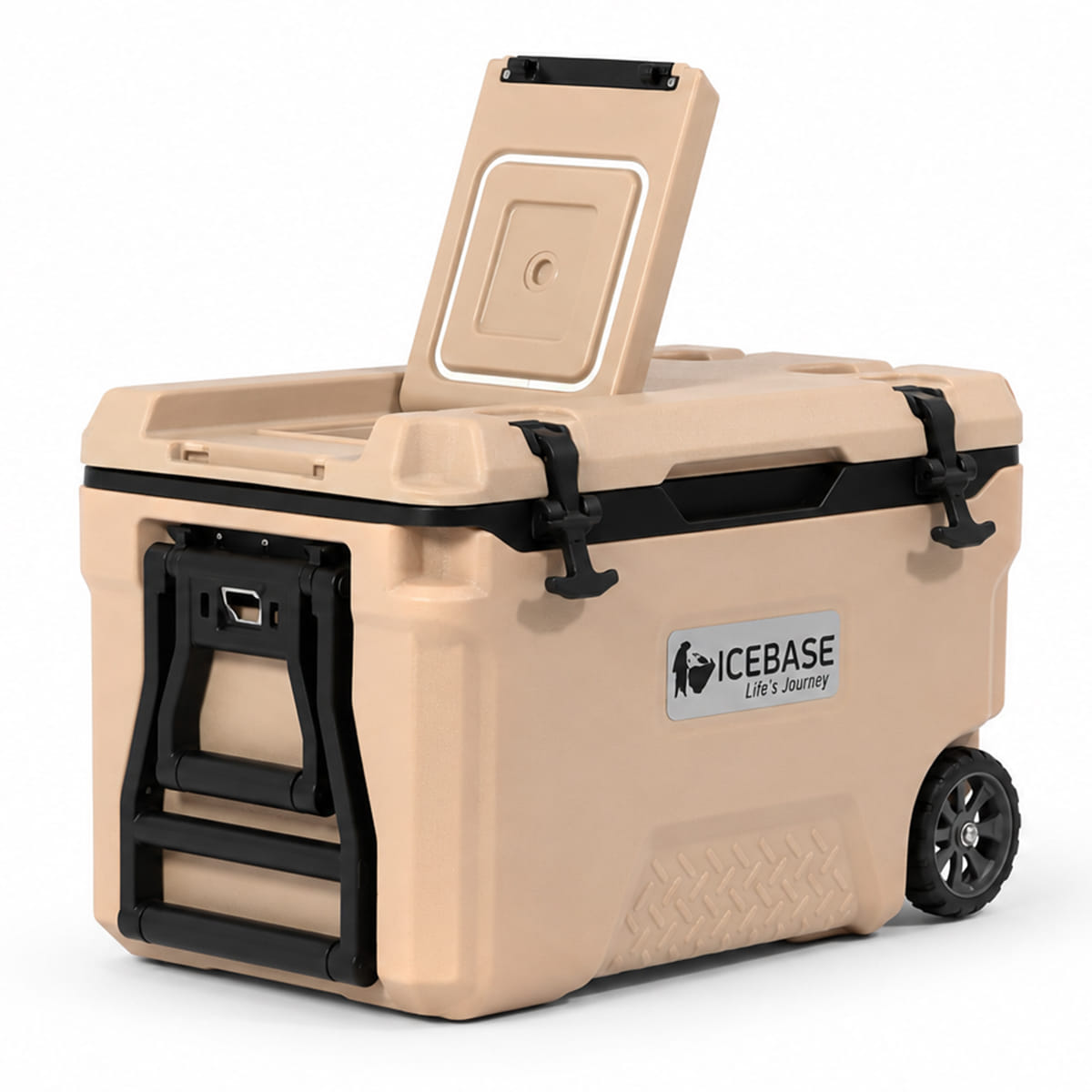 กระติกน้ำแข็งเก็บความเย็น ICEBASE รุ่น CLT-039BE (TITAN) ขนาด 39 ลิตร สีเบจ_5