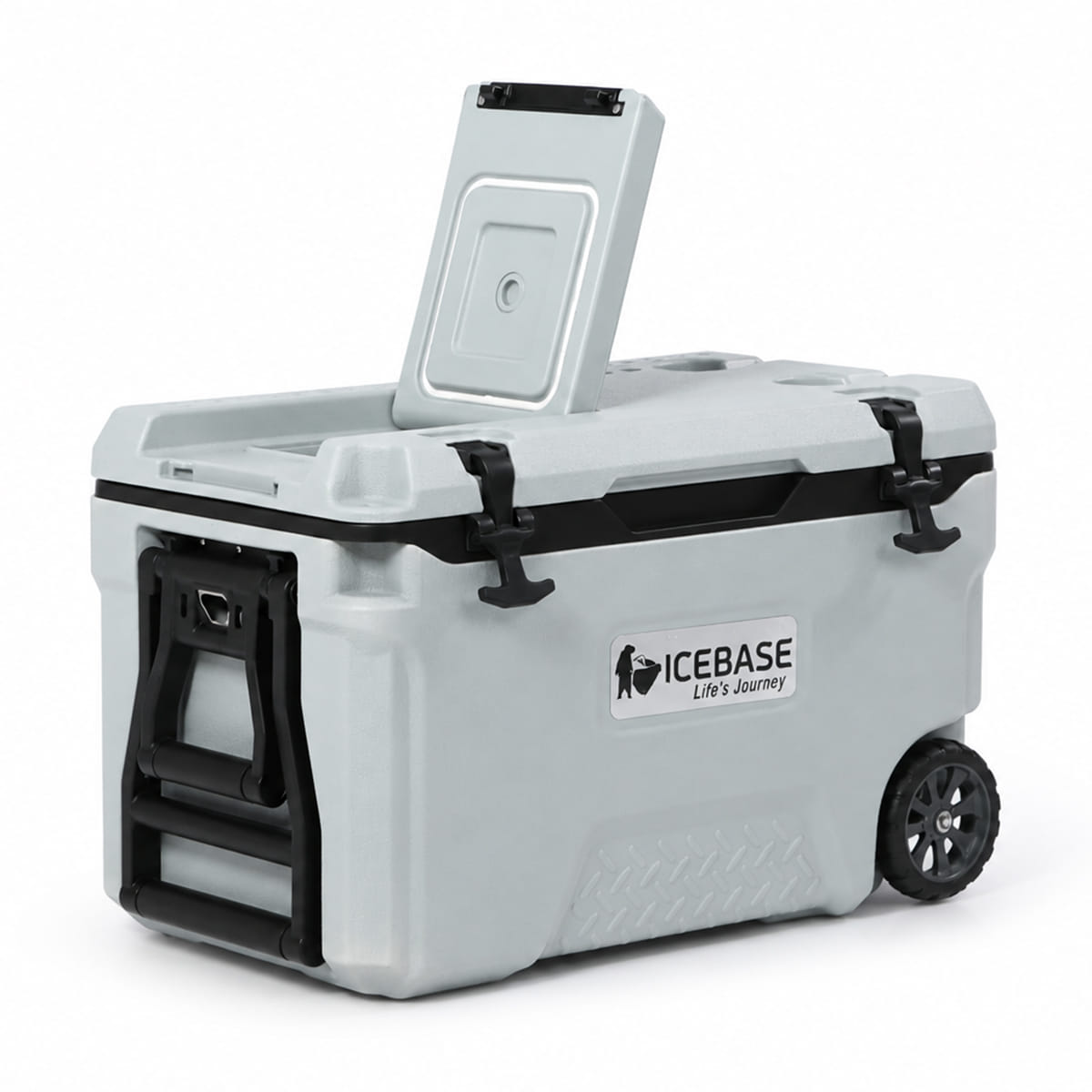 กระติกน้ำแข็งเก็บความเย็น ICEBASE รุ่น CLT-039GY (TITAN) ขนาด 39 ลิตร สีเทา_5