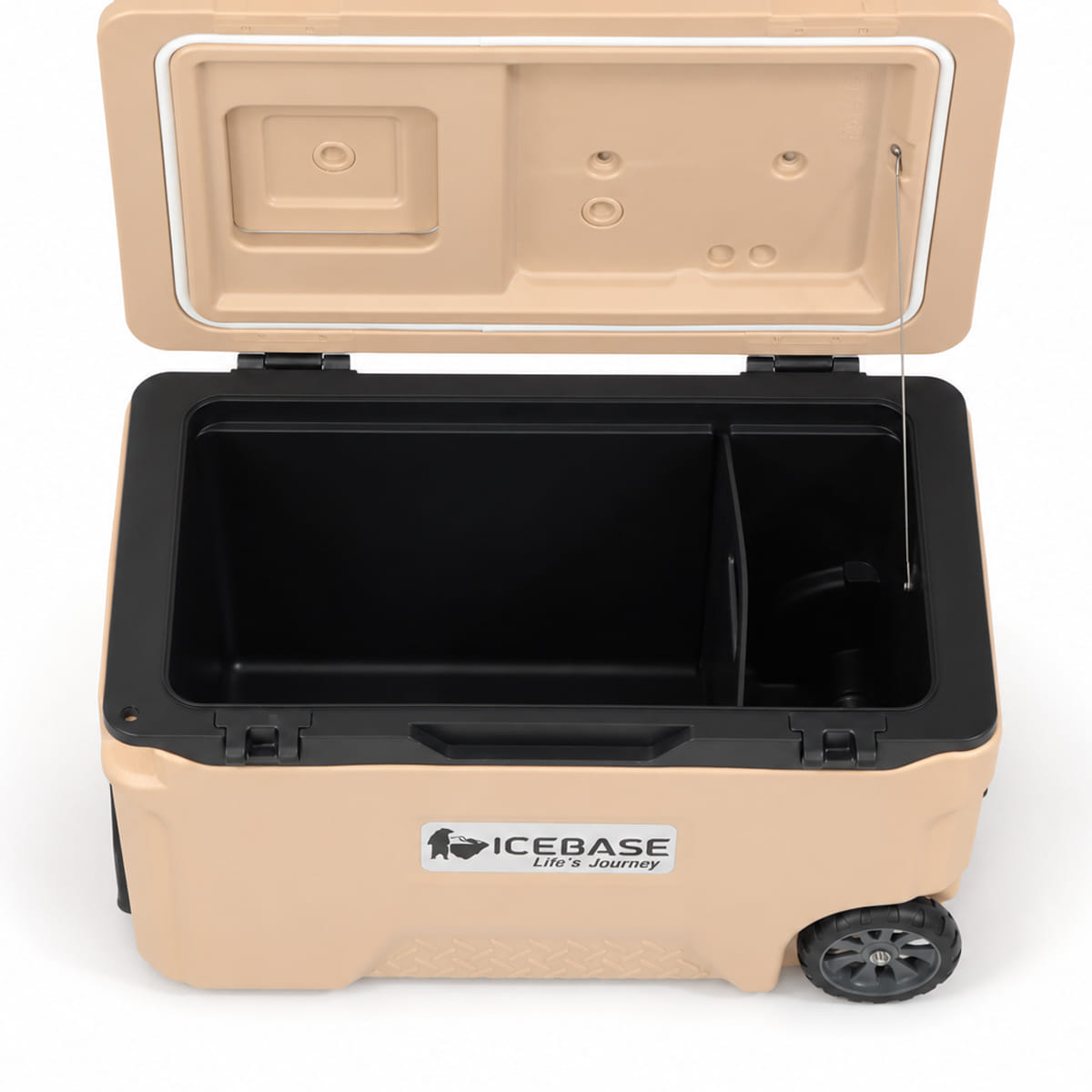 กระติกน้ำแข็งเก็บความเย็น ICEBASE รุ่น CLT-039BE (TITAN) ขนาด 39 ลิตร สีเบจ_6