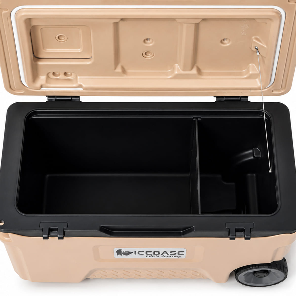 กระติกน้ำแข็งเก็บความเย็น ICEBASE รุ่น CLT-050BE (TITAN) ขนาด 50 ลิตร สีเบจ_7
