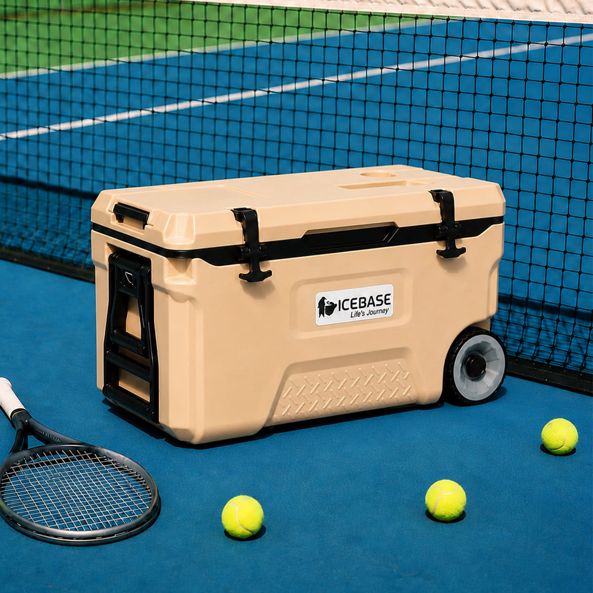 กระติกน้ำแข็งเก็บความเย็น ICEBASE รุ่น CLT-050BE (TITAN) ขนาด 50 ลิตร สีเบจ_12