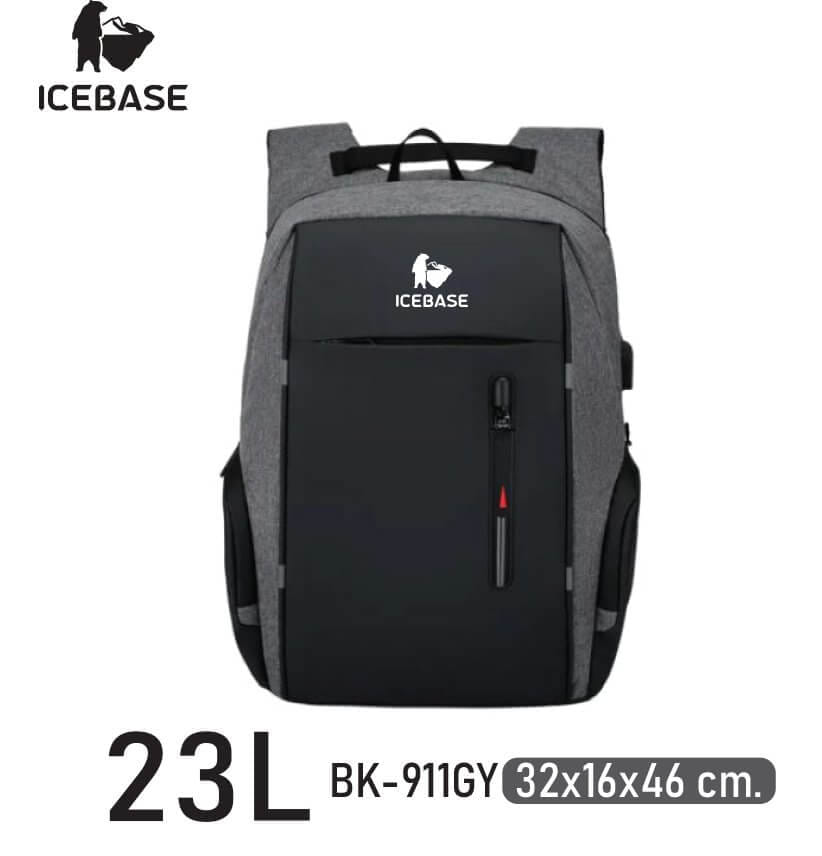 กระเป๋าเป้ ICEBASE รุ่น BK-911DG ความจุ 23 ลิตร สีเทา_1