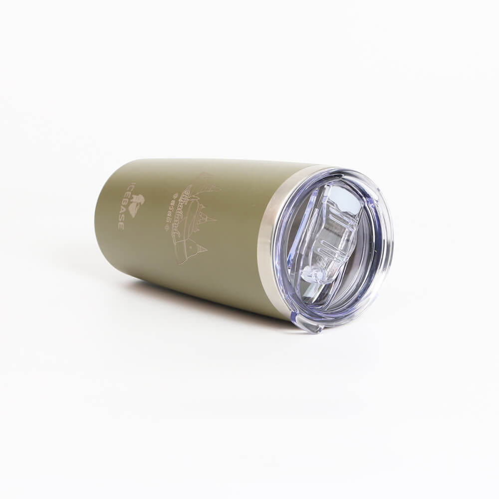 แก้วเก็บความเย็น ICEBASE รุ่น VLS-702GN (THAI CULTURE) ขนาด 600 มิลลิลิตร สีเขียว_2