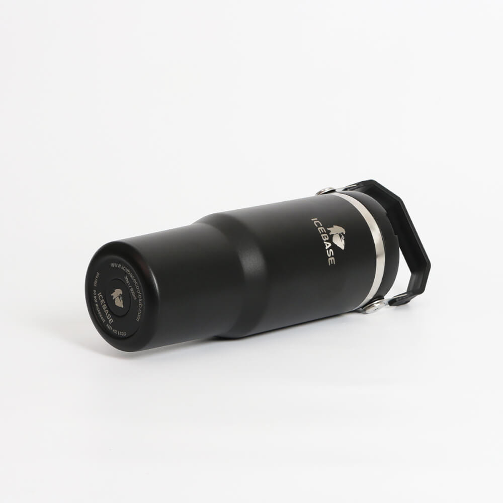 แก้วเก็บความเย็น ICEBASE รุ่น VL-518BK (FLIPZ) ขนาด 900 ML สีดำ_2