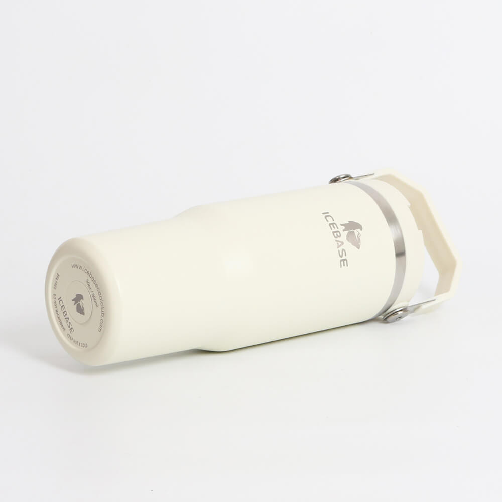 แก้วเก็บความเย็น ICEBASE รุ่น VL-518BE (FLIPZ) ขนาด 900 ML สีเบจ_2