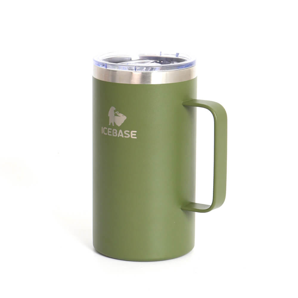 แก้วเก็บความเย็น ICEBASE รุ่น VL-522GN (CHILL) ขนาด 720 ML สีเขียว