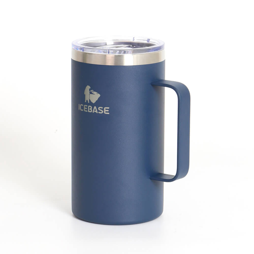 แก้วเก็บความเย็น ICEBASE รุ่น VL-522NV (CHILL) ขนาด 720 ML สีกรม