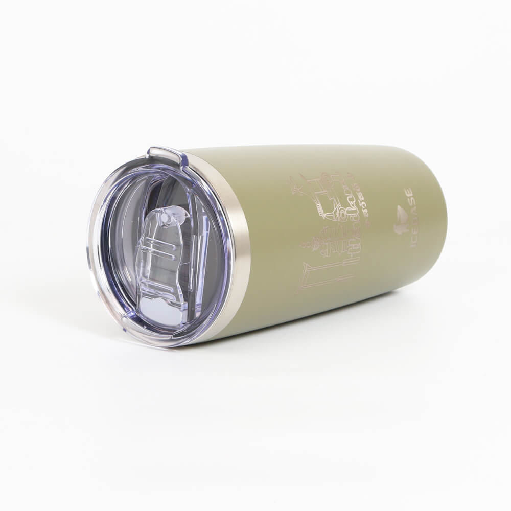 แก้วเก็บความเย็น ICEBASE รุ่น VLS-701GN (THAI SIGNATURE) ขนาด 600 มิลลิลิตร สีเขียว_2