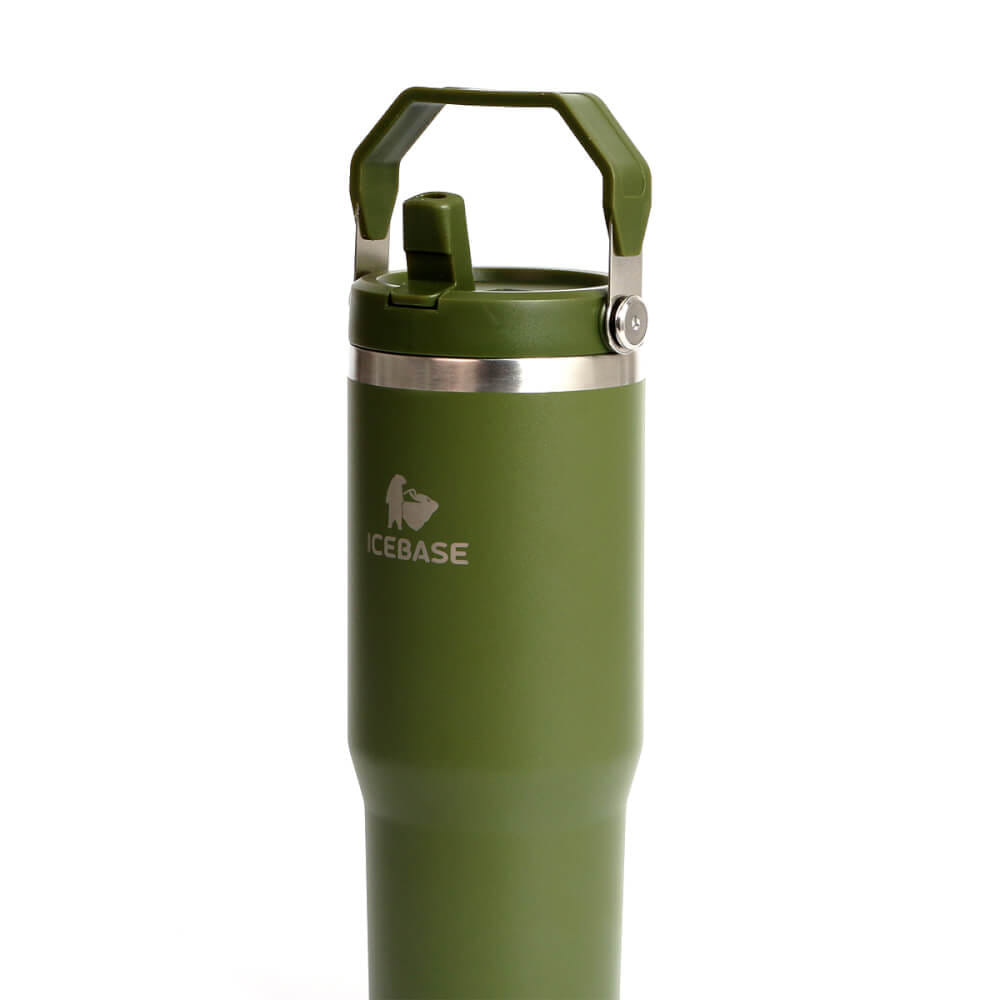 แก้วเก็บความเย็น ICEBASE รุ่น VL-518GN (FLIPZ) ขนาด 900 ML สีเขียว_3