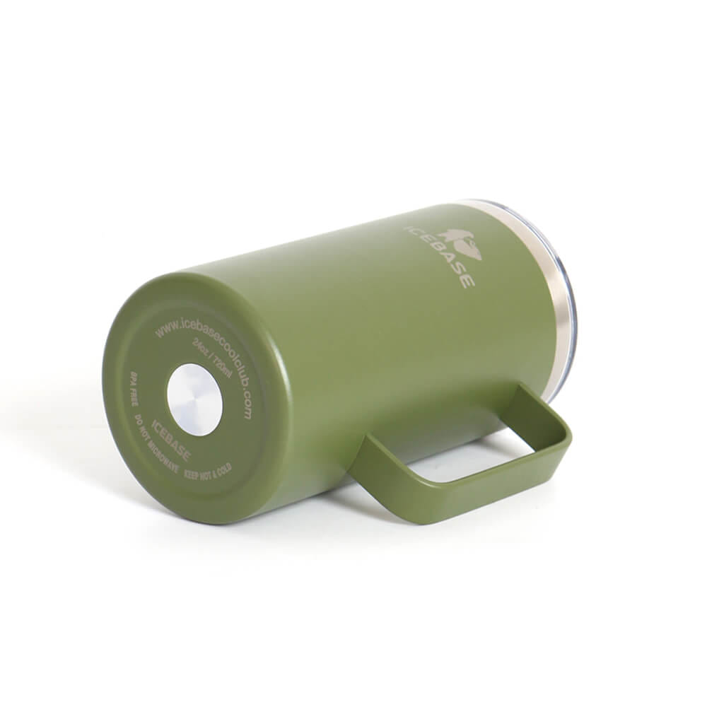 แก้วเก็บความเย็น ICEBASE รุ่น VL-522GN (CHILL) ขนาด 720 ML สีเขียว