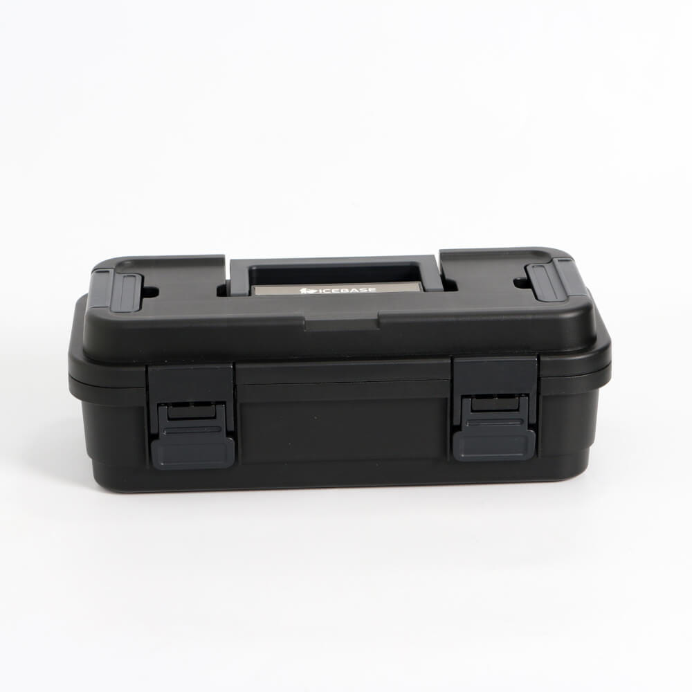 กล่องอเนกประสงค์พร้อมถาดใส่ของ ICEBASE รุ่น XC-001BK (MONO) ขนาด 4 ลิตร สีดำ_3