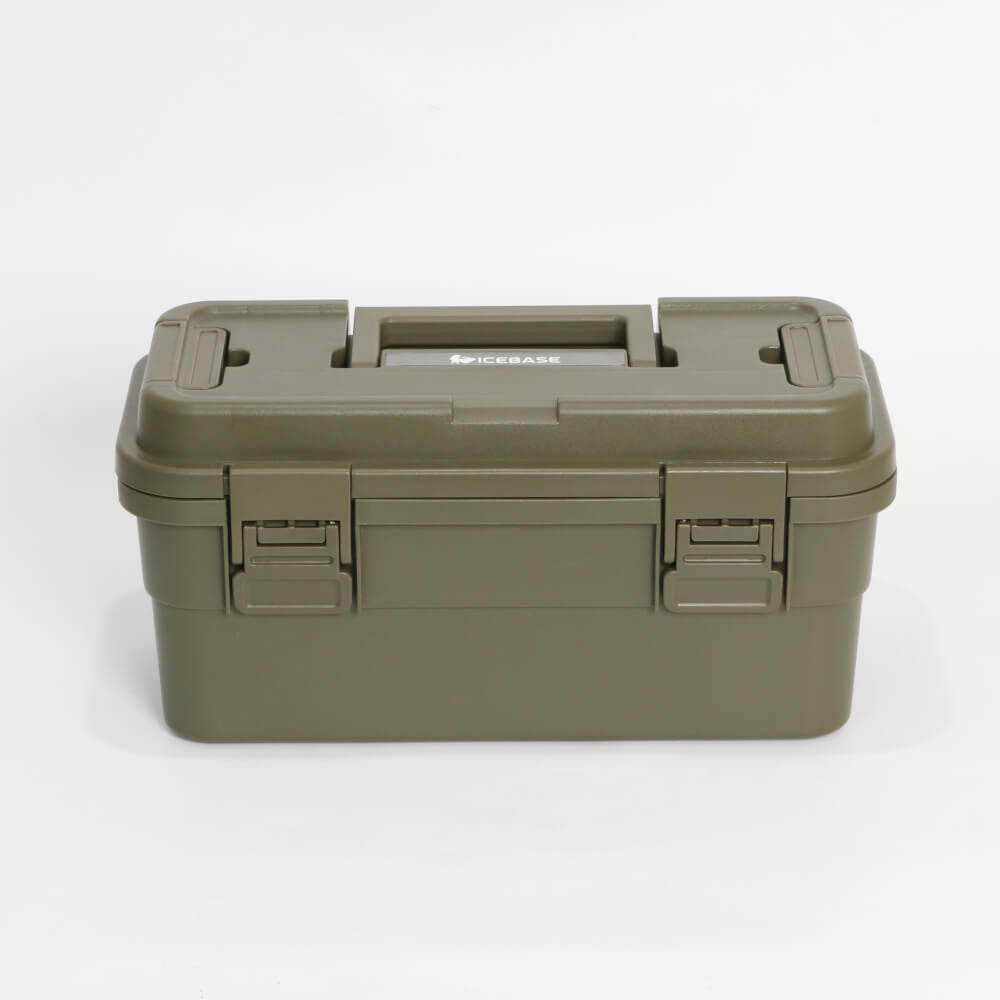 กล่องอเนกประสงค์พร้อมถาดใส่ของ ICEBASE รุ่น XC-002GN (DINO) ขนาด 6.5 ลิตร สีเขียว_3