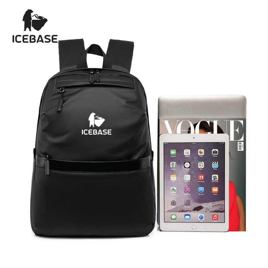 กระเป๋าเป้ ICEBASE รุ่น BK-908BK ความจุ 20 ลิตร สีดำ