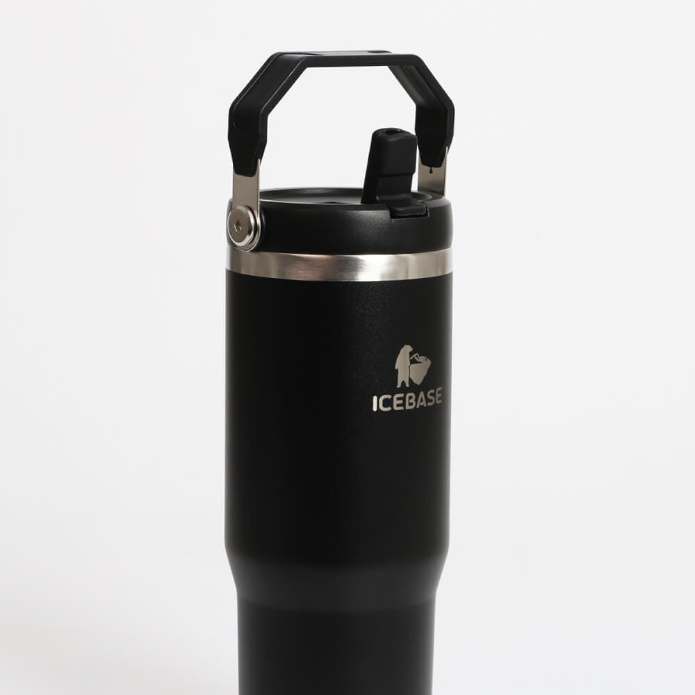 แก้วเก็บความเย็น ICEBASE รุ่น VL-518BK (FLIPZ) ขนาด 900 ML สีดำ_6