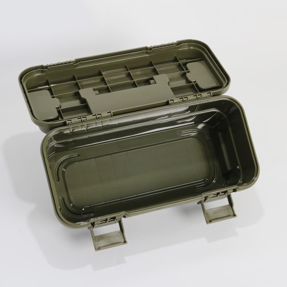 กล่องอเนกประสงค์พร้อมถาดใส่ของ ICEBASE รุ่น XC-002GN (DINO) ขนาด 6.5 ลิตร สีเขียว_6
