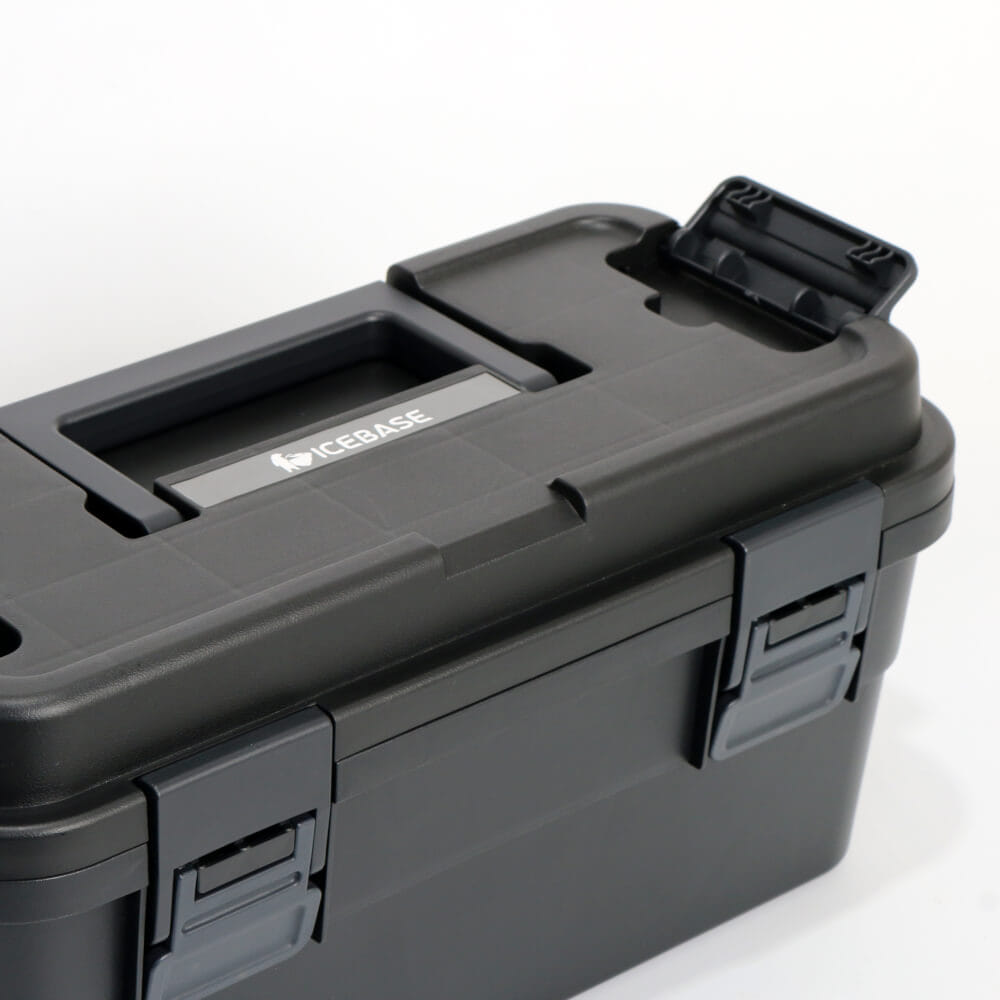 กล่องอเนกประสงค์พร้อมถาดใส่ของ ICEBASE รุ่น XC-002BK (DINO) ขนาด 6.5 ลิตร สีดำ_6