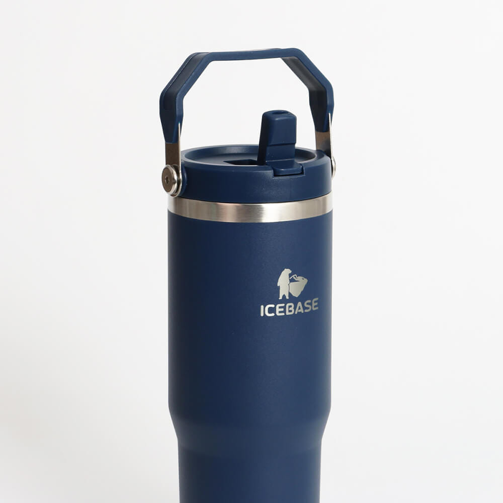 แก้วเก็บความเย็น ICEBASE รุ่น VL-518NV (FLIPZ) ขนาด 900 ML สีกรม_7