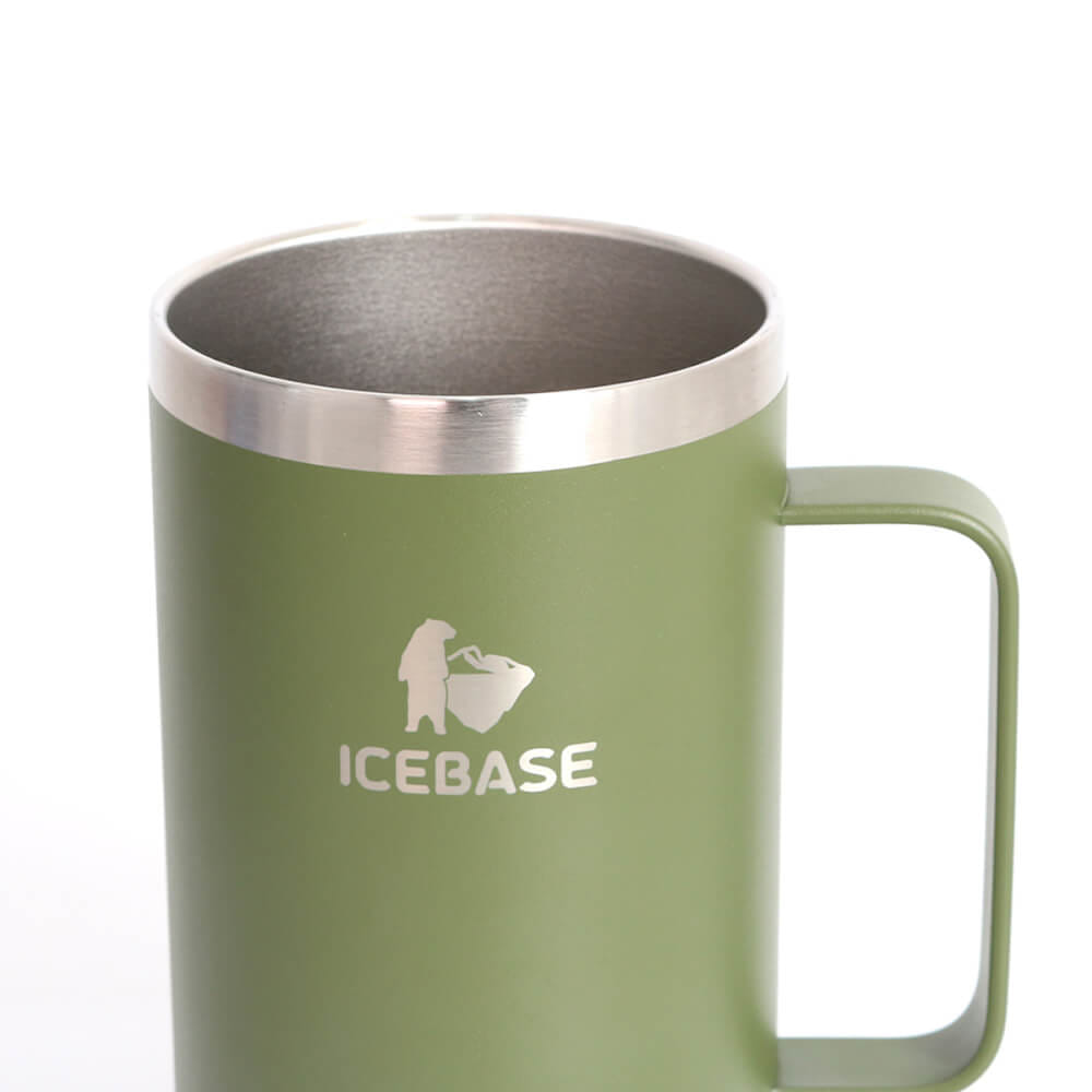 แก้วเก็บความเย็น ICEBASE รุ่น VL-522GN (CHILL) ขนาด 720 ML สีเขียว