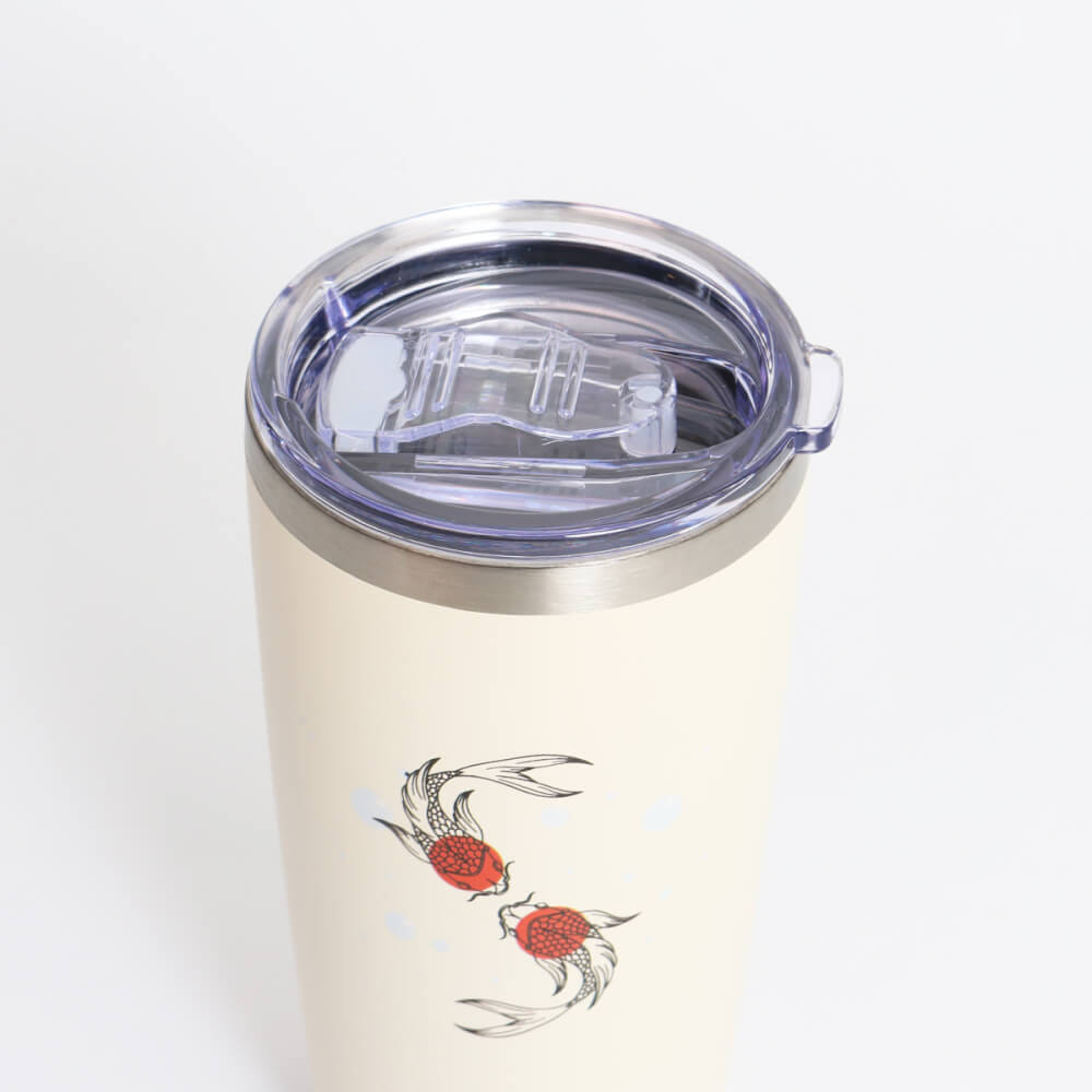 แก้วเก็บความเย็น ICEBASE รุ่น VLP-803BE (BALANCE) ขนาด 600 ML สีเบจ