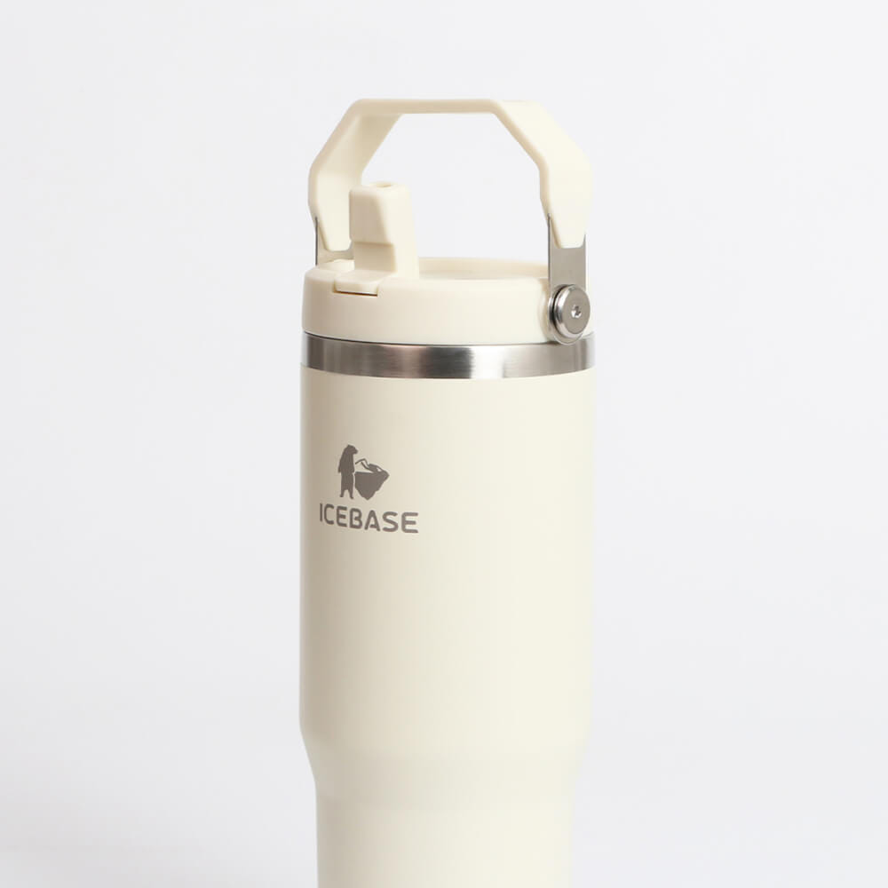 แก้วเก็บความเย็น ICEBASE รุ่น VL-518BE (FLIPZ) ขนาด 900 ML สีเบจ_8