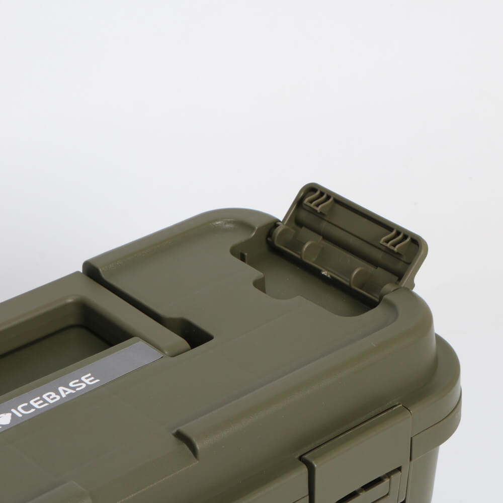 กล่องอเนกประสงค์พร้อมถาดใส่ของ ICEBASE รุ่น XC-002GN (DINO) ขนาด 6.5 ลิตร สีเขียว_8