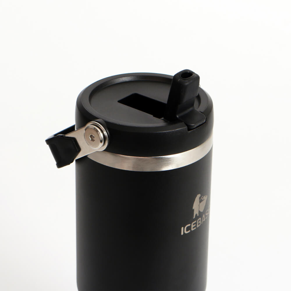 แก้วเก็บความเย็น ICEBASE รุ่น VL-518BK (FLIPZ) ขนาด 900 ML สีดำ_9